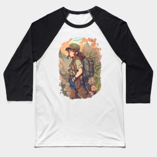 Outdoor Hiker Baseball T-Shirt